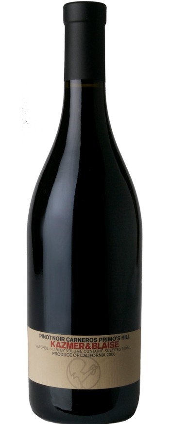 2008 Kazmer and Blaise “Primo's Hill” Pinot Noir