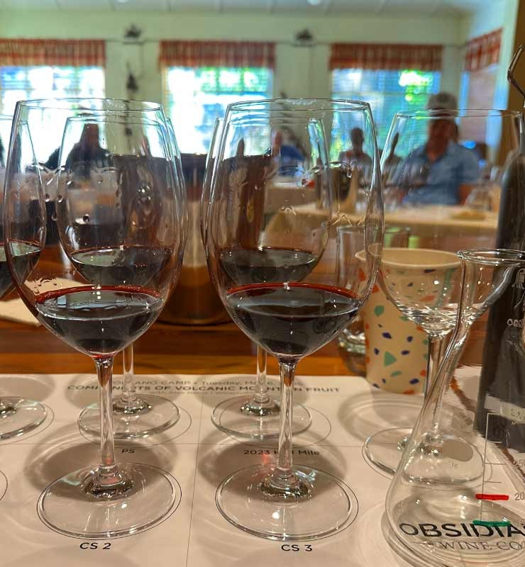 Blending adventure at Obsidian Wine Co