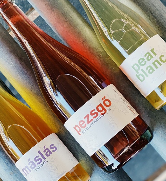 Obsidian Wine Co Rabbit Hole Wine bottles