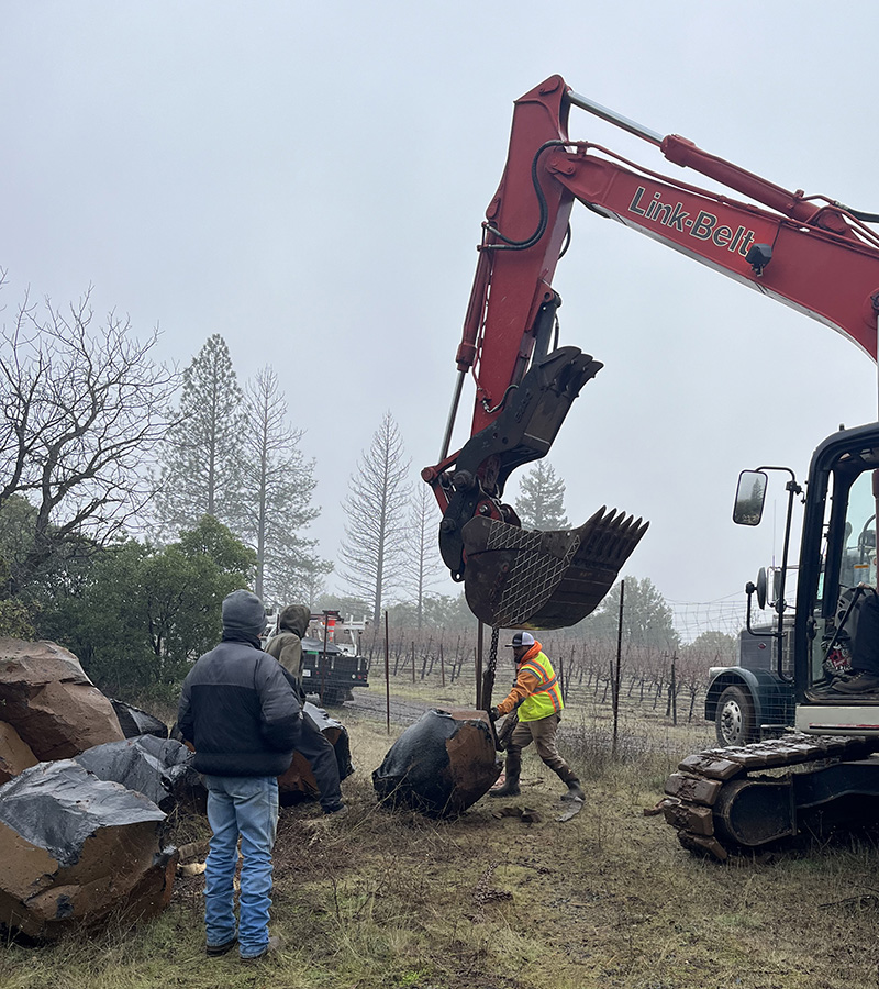 Excavating