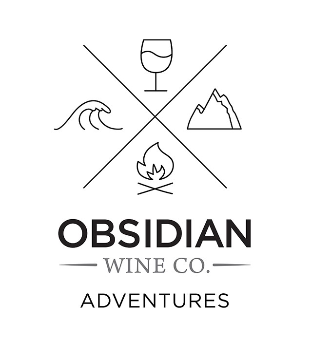 Obsidian Wine Co Adventures logo