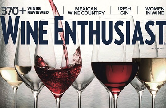 Wine Enthusiast March 2019 cover