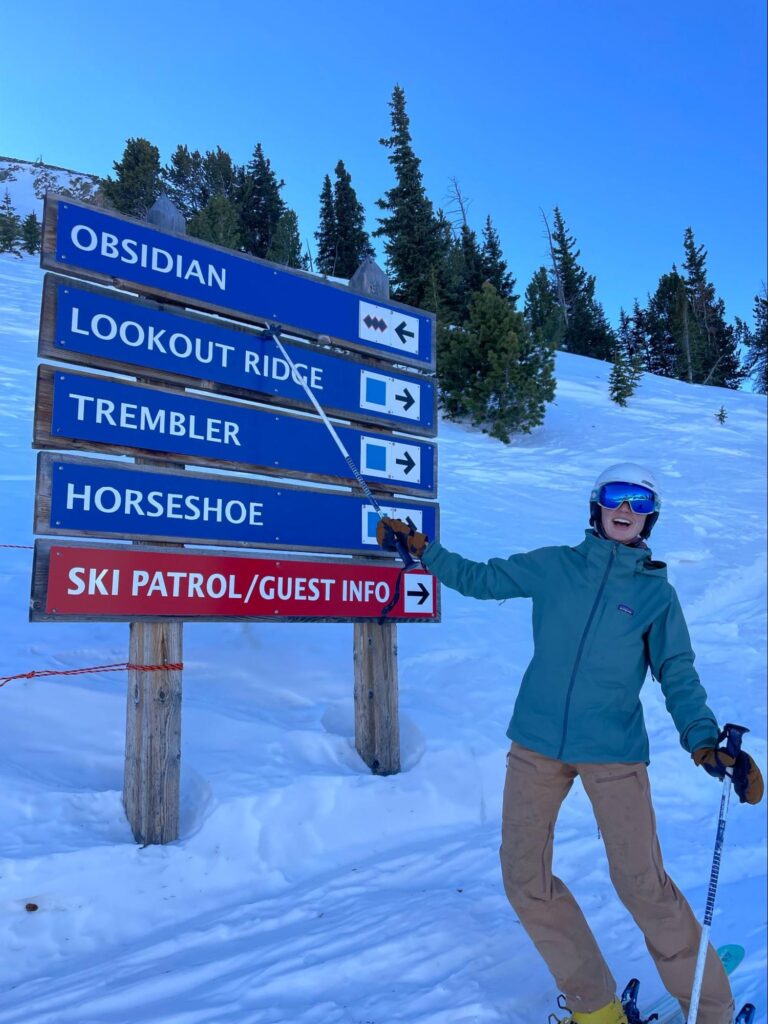 Kyla at Big Sky